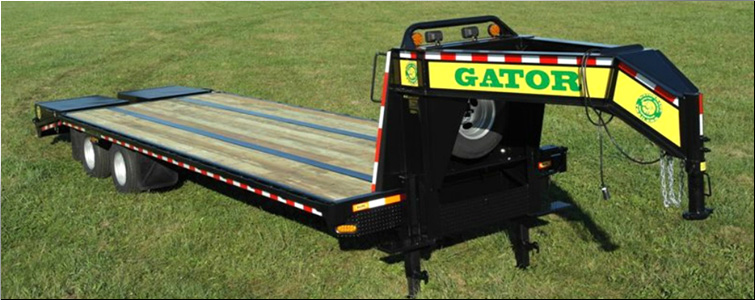 GOOSENECK TRAILER 30ft tandem dual - all heavy-duty equipment trailers special priced  Fulton County, Kentucky
