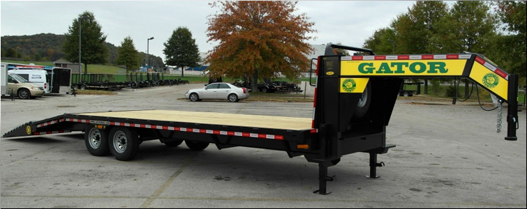 Gooseneck flat bed trailer for sale14k  Fulton County, Kentucky